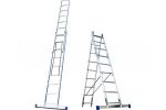 Алюминиевая двухсекционная универсальная лестница 5206 (168/252) Алюмет